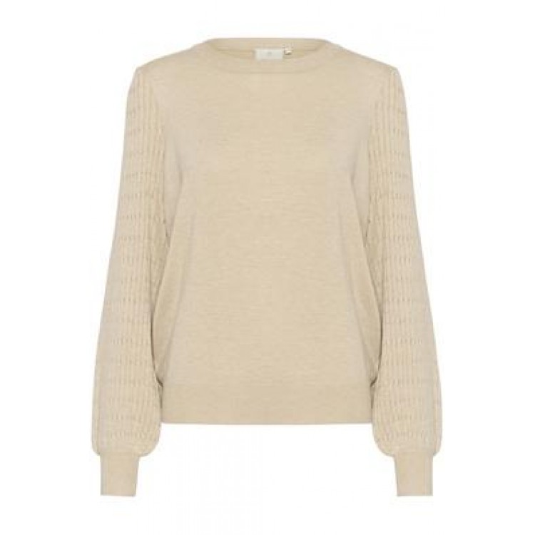  Kaffe Trui KAnanna Feather Gray Melange